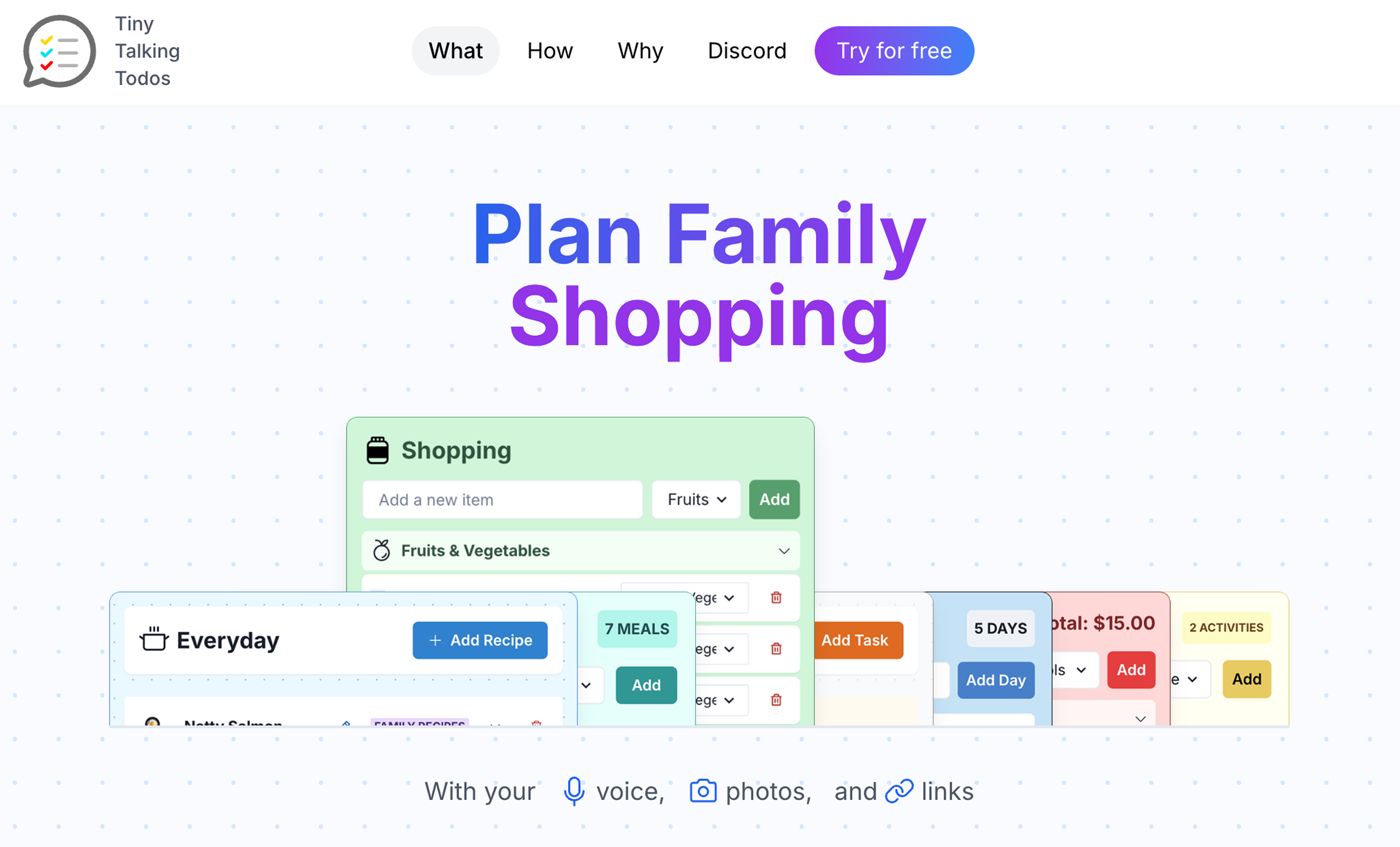 Talkies app interface